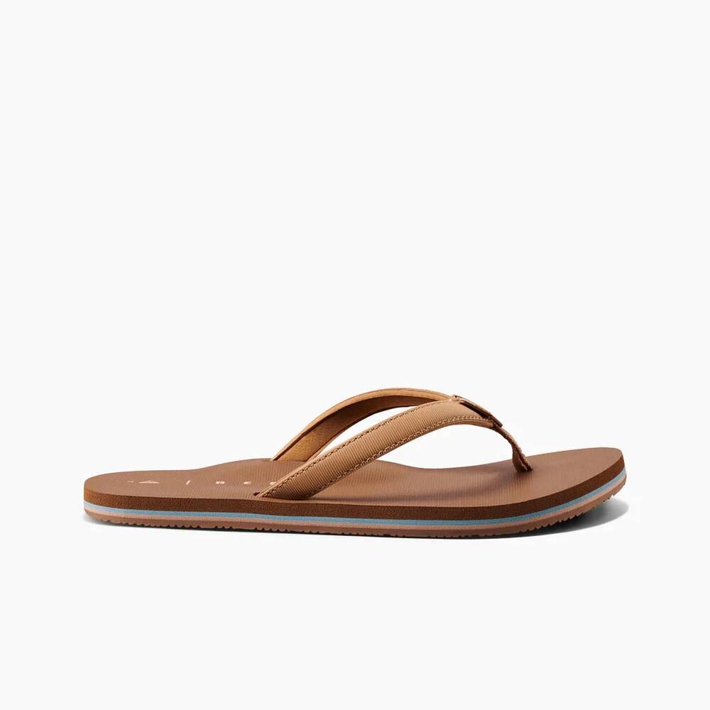 NEW REEF women's solana thong sandals in cocoa